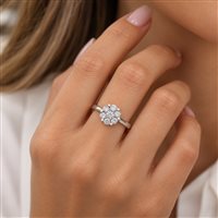 Napoli - Via Empedocle 7/A-B - Ringe Gilma Gioielleria  Dame in Gold Diamante 0.57 Ct ANOR-63-286 - ANOR-63-286